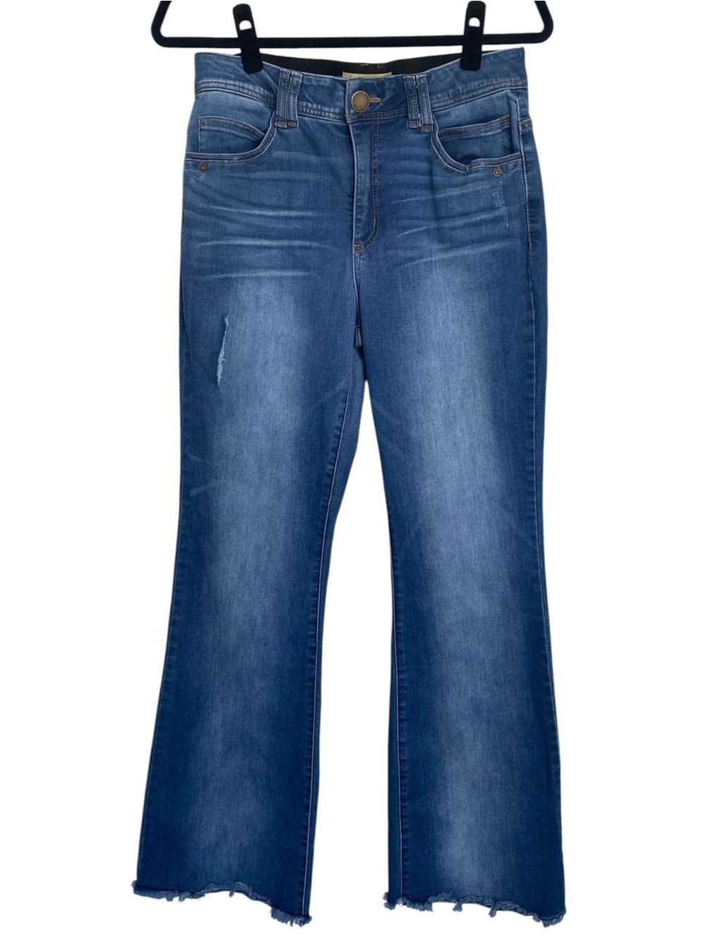 Democracy Ab Technology High Rise Frayed Flare Jeans Women’s 10